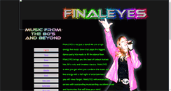 Desktop Screenshot of finaleyesband.com